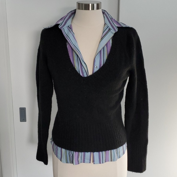 Express striped button-down - Picture 5 of 6